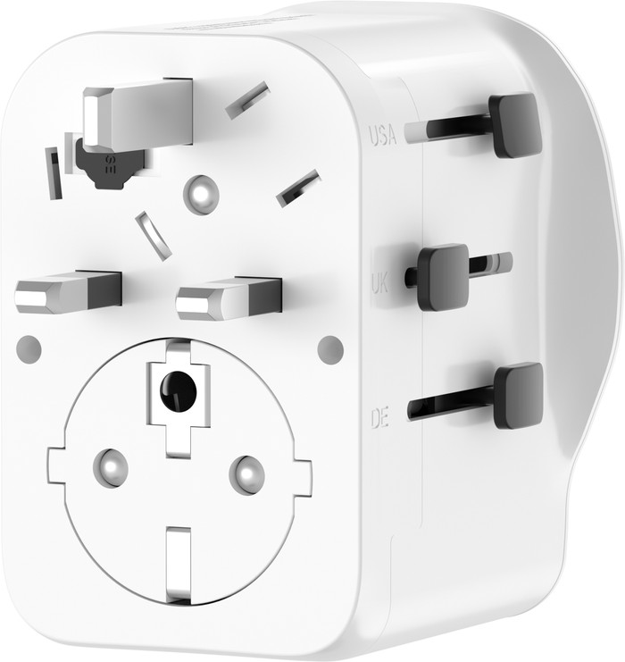 BlueBuilt Universeller Reiseadapter 20 Watt rückseite