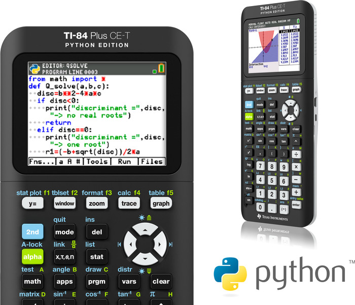 Texas Instruments TI-84 CE-T + Python App null