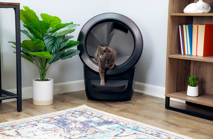 Whisker Litter-Robot 4 Schwarz produkt in gebrauch