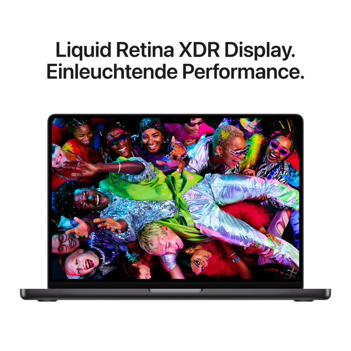 Apple MacBook Pro 14" M5 Max (18 CPU / 32 GPU) 36GB/2TB Schwarz QWERTZ visueller lieferant