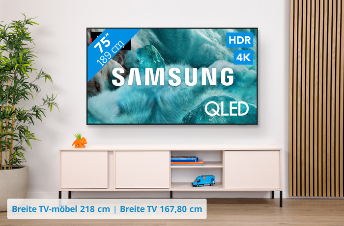 Samsung 75" QLED Q7F2 4K (2025) visuelles Coolblue 1