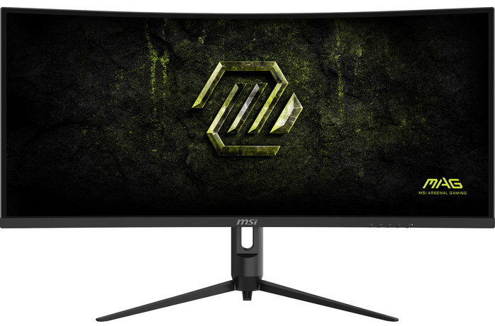 MSI MAG 342CQRFDE E20 Curved vorne