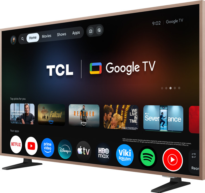 TCL QLED 43 Zoll A400 Pro (2026) vorne