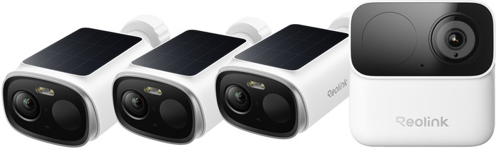 Reolink Argus B340S 3er-Pack + Home Hub 1 Lite Main Image