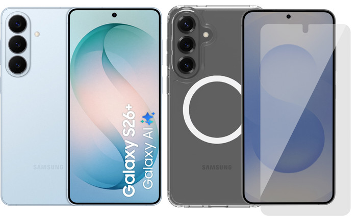 Samsung Galaxy S26 Plus 512GB Hellblau 5G + Zubehörset Main Image