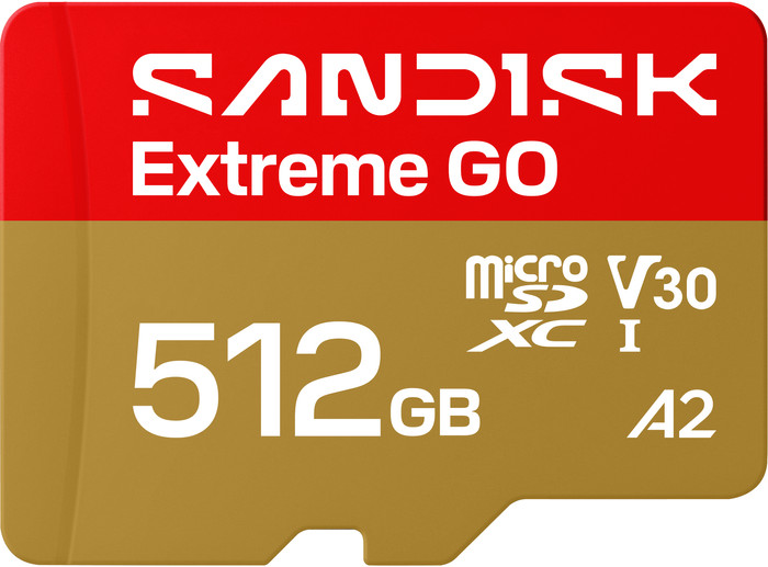 SANDISK Extreme GO microSDXC 512GB 240 MB/s Main Image