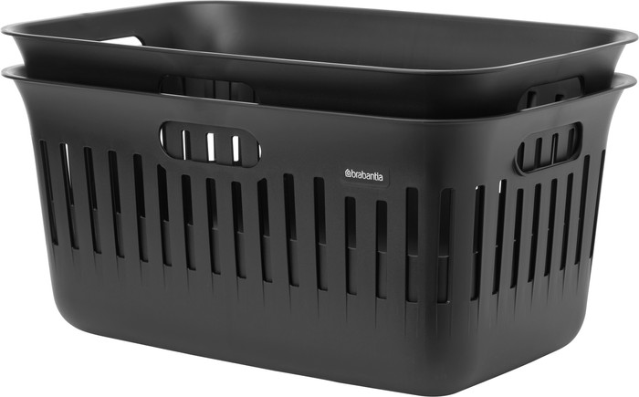 Brabantia Collect-It Wäschekorb 40 Liter - 2er-Set - Black Main Image