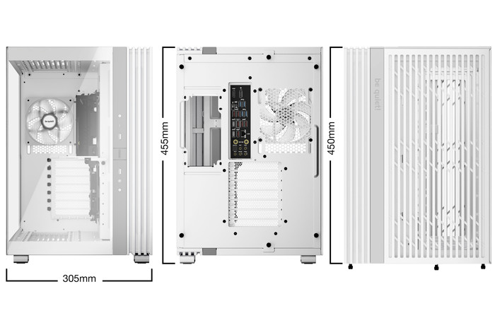 be quiet! LIGHT BASE 600 LX Weiß visueller lieferant