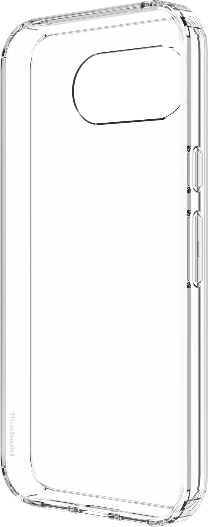 BlueBuilt Protective Backcover Google Pixel 10a Transparent linke seite