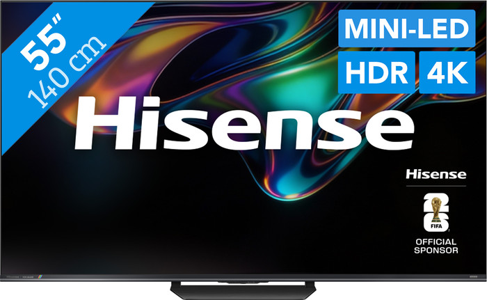 Hisense RGB Mini-LED 55 Zoll UR8S (2026) Main Image