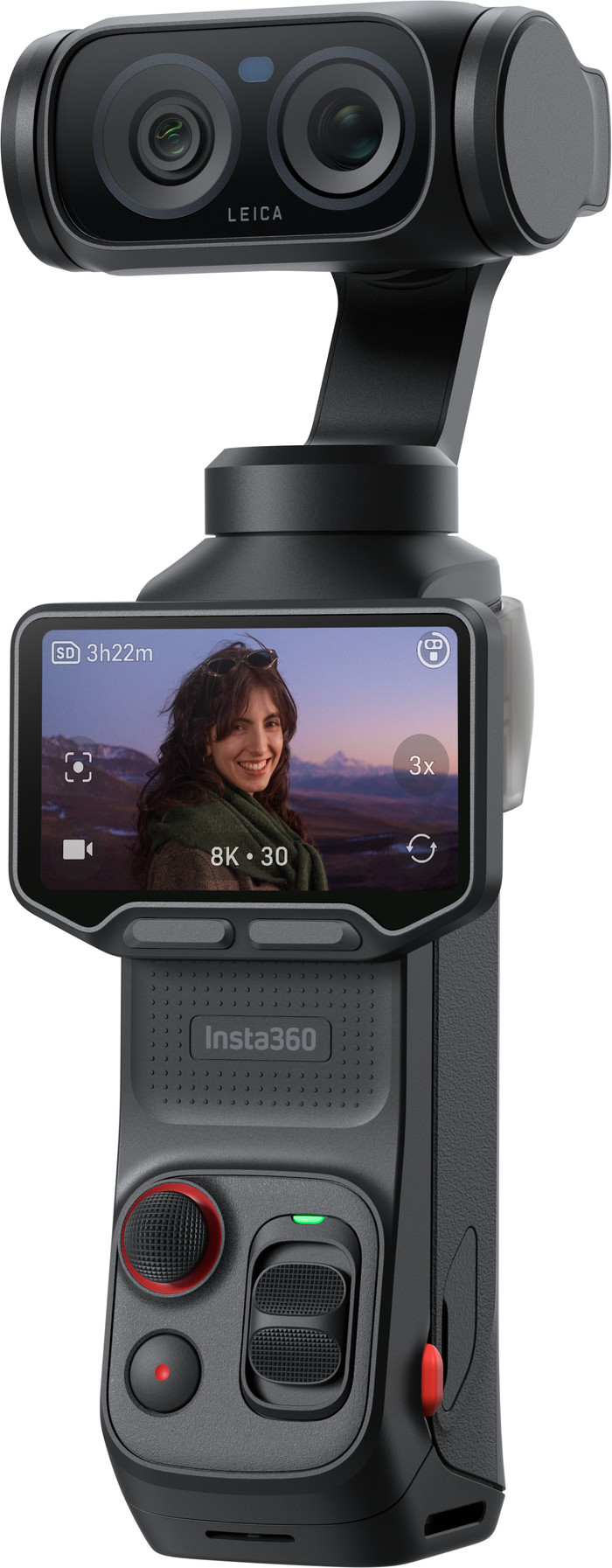 Insta360 Luna Ultra Creator Bundle Schwarz linke seite