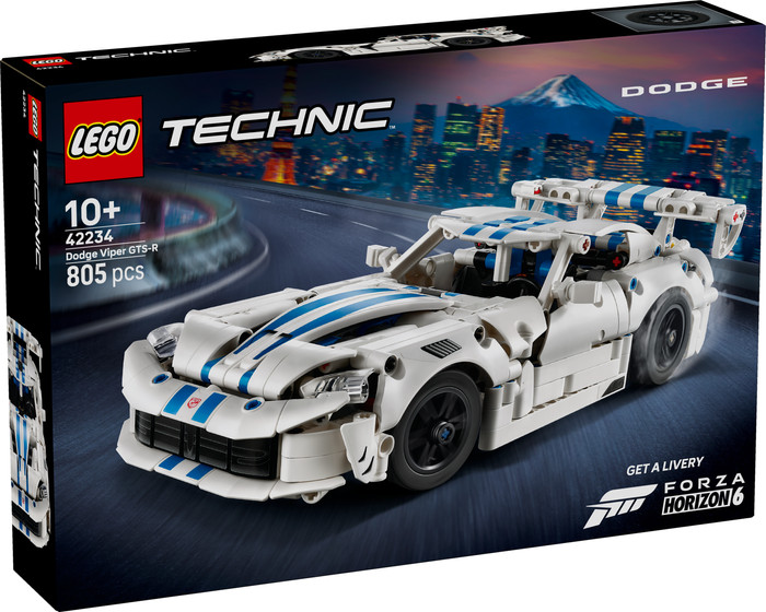 LEGO Technic Dodge Viper GTS-R Sportwagen 42234 verpackung