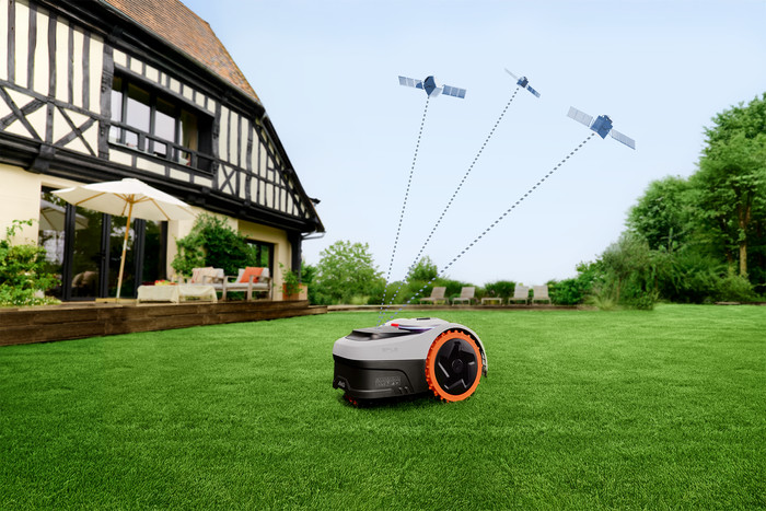 Segway Navimow i208 AWD produkt in gebrauch