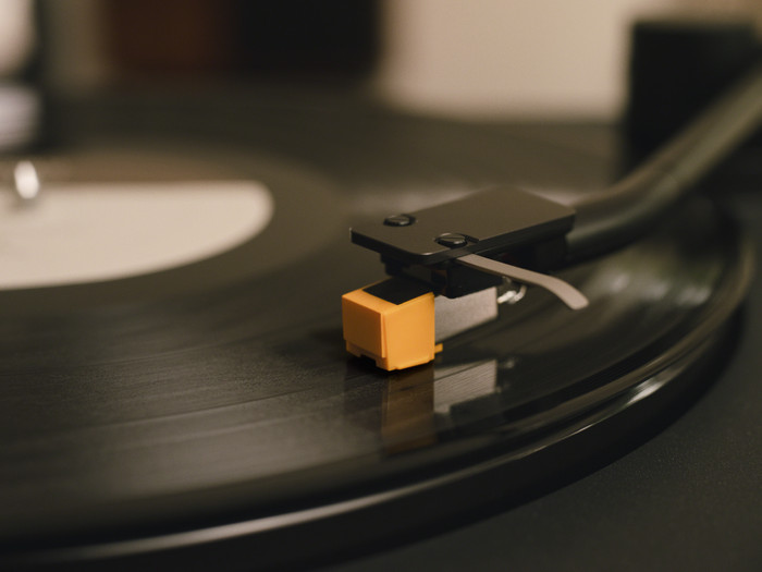 Sony PS-LX5BT Schwarz produkt in gebrauch