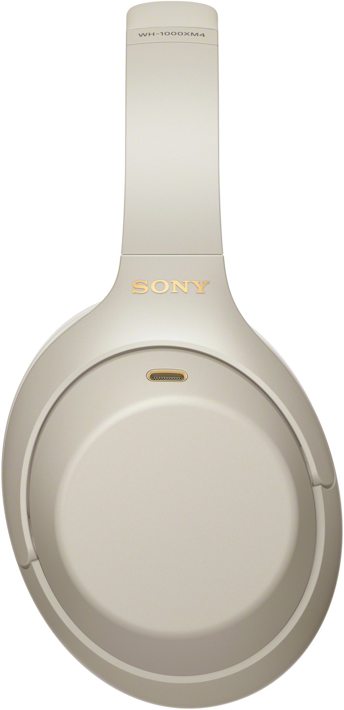 Sony WH-1000XM4 Silver detail