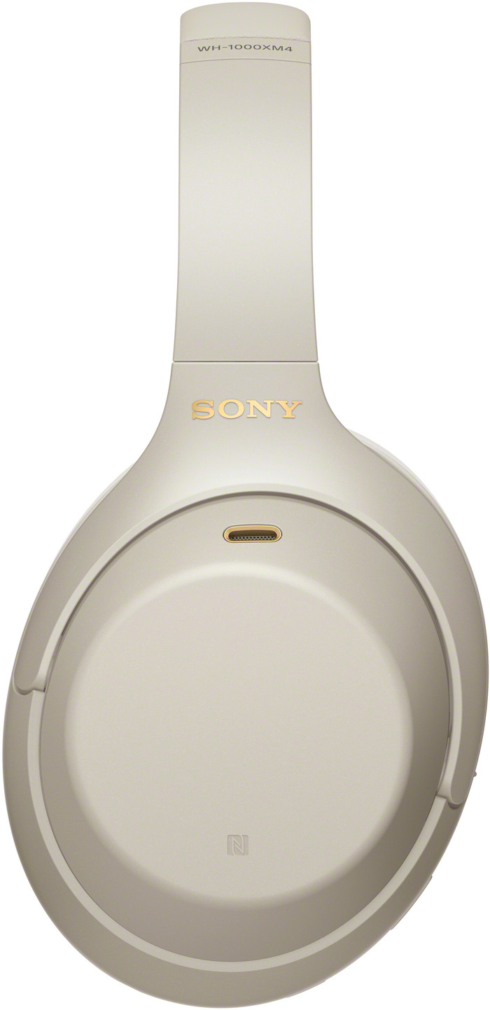 Sony WH-1000XM4 Silver detail