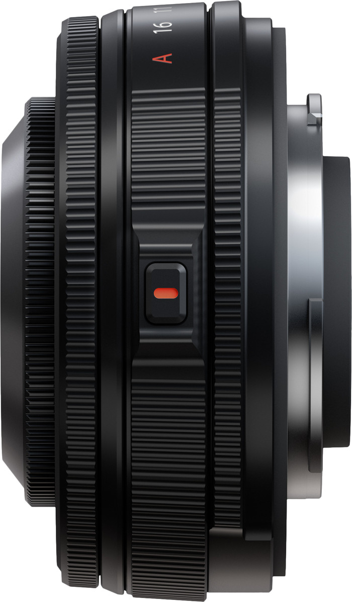 Fujifilm XF 23mm f/2.8 R WR Schwarz linke seite
