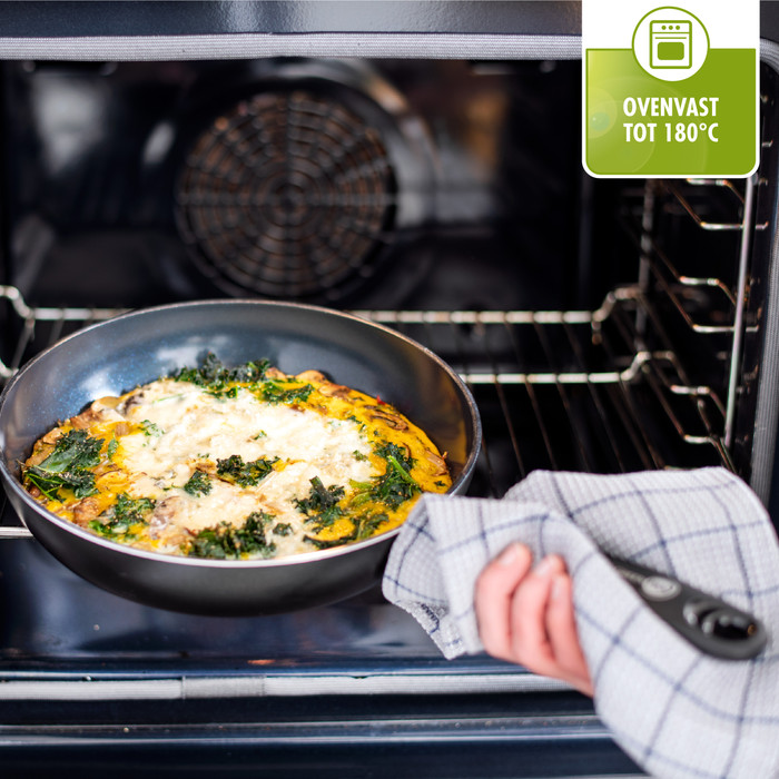 GreenPan Torino Bratpfannenset 3-teilig produkt in gebrauch