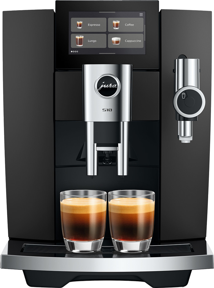 JURA S10 Obsidian Black (EA) vorne