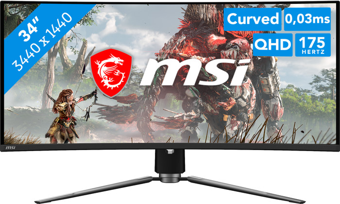MSI MAG 341CQPDE QD-OLED Main Image