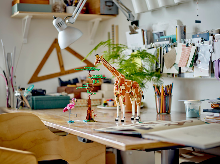 LEGO Creator 3-in-1 Wild Safari Animals 31150 product in use