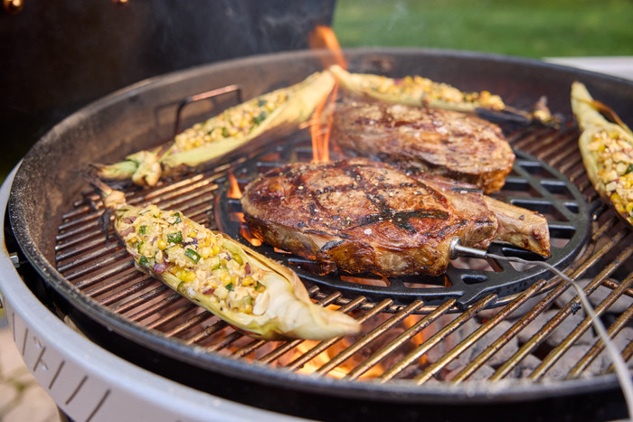Weber Performer Smart product in use