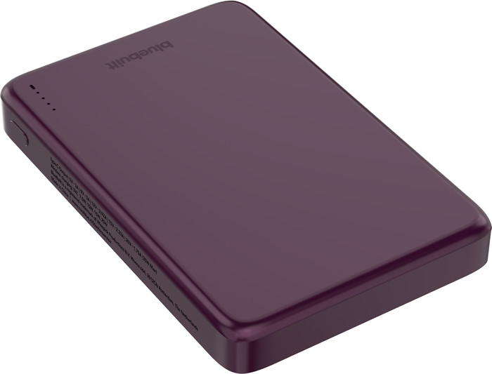 BlueBuilt Wireless Powerbank mit Qi2.2 und MagSafe 10.000 mAh mit Schnellladen 25 Watt Rot oberseite