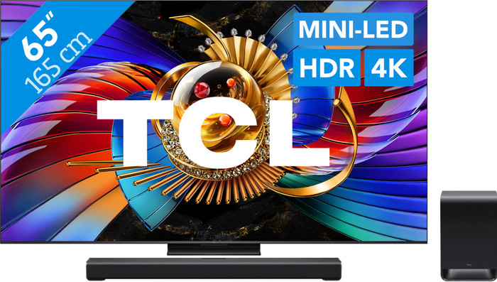 TCL SQD Mini LED 65" 80L (2026) + TCL S60K Main Image