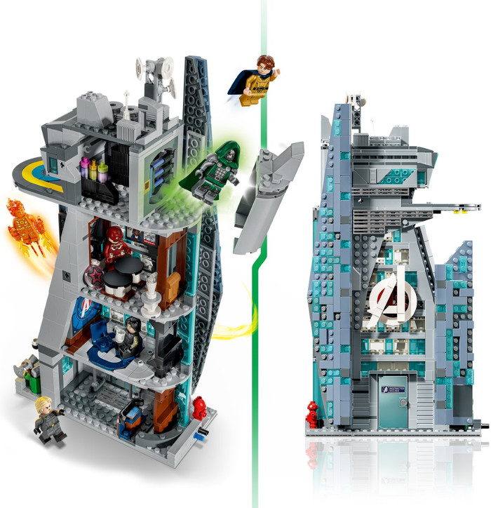 LEGO Marvel Avengers: Doomsday Neuer Avengers Tower 76352 vorne