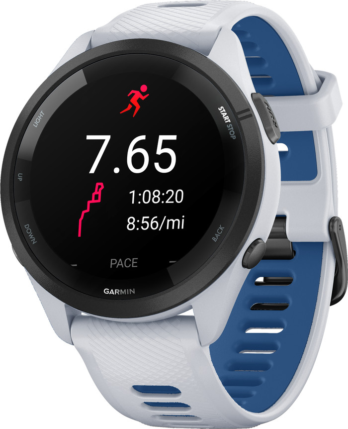 Garmin Forerunner 265 White right side