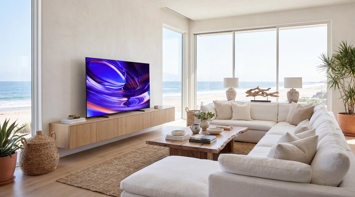 Sony Bravia 6 55 Zoll OLED (2026) produkt in gebrauch