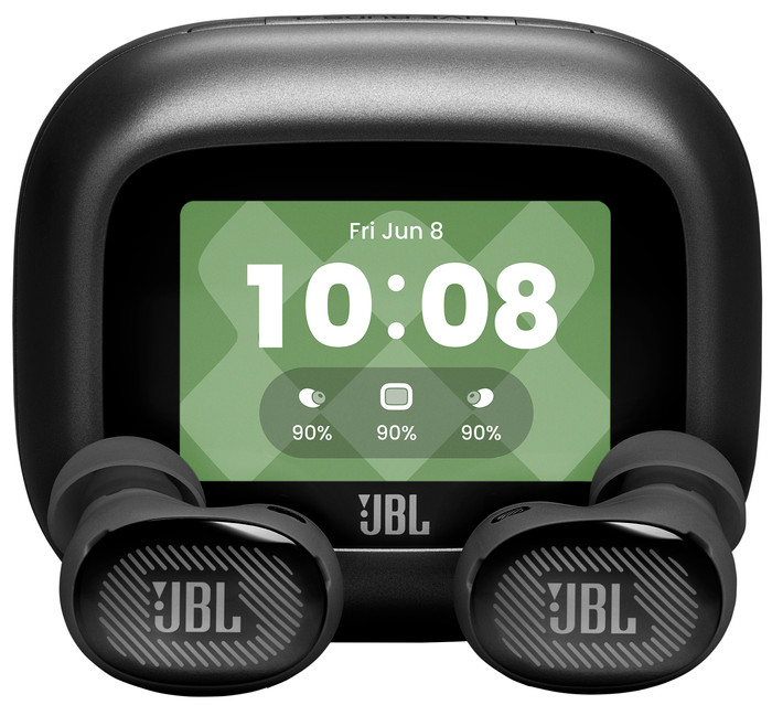 JBL Live Buds 4 Schwarz detail
