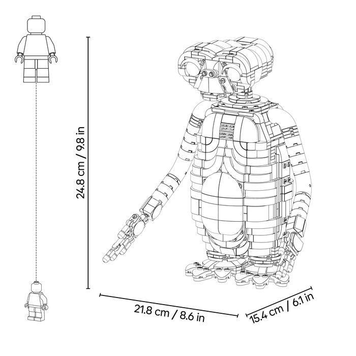 LEGO Ideas E.T. the Extra-Terrestrial 21370 visueller lieferant