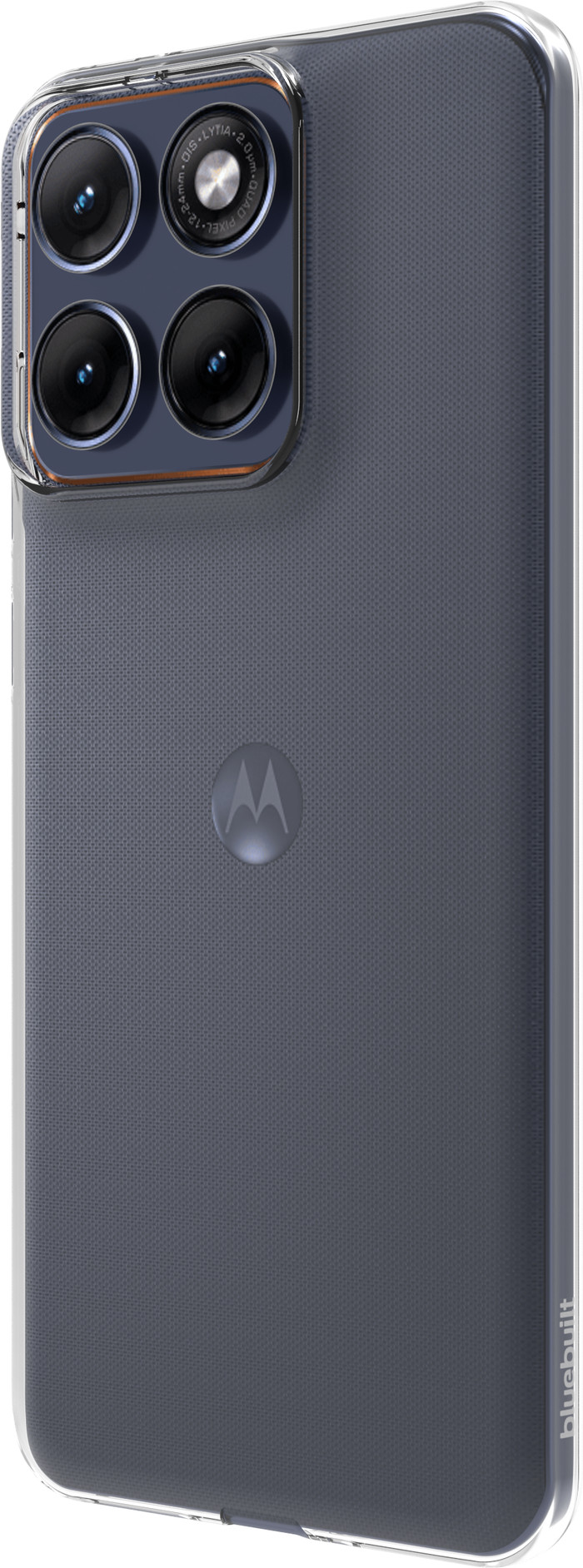 BlueBuilt Motorola Edge 70 Fusion Backcover Transparent rückseite