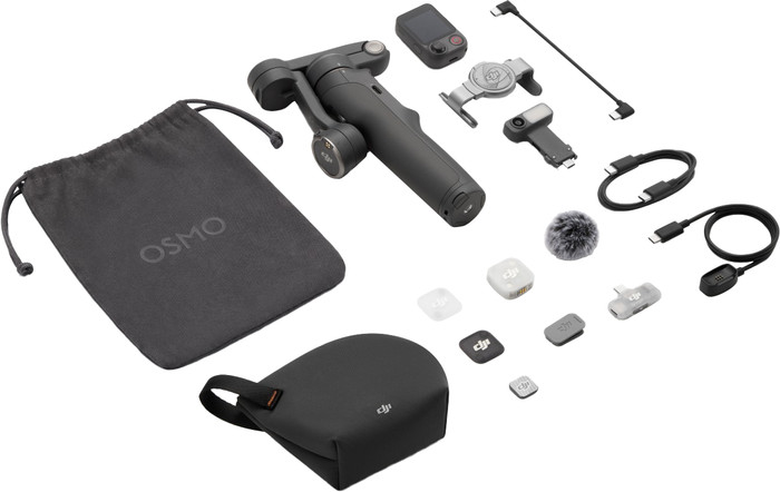 DJI Osmo Mobile 8 Pro Creator Combo zubehör