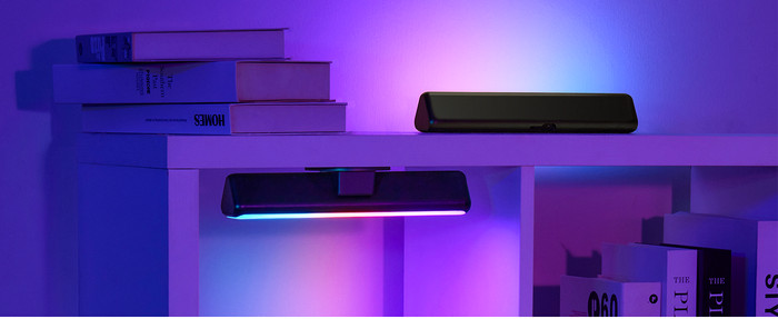 Govee RGBICWW Light Bars produkt in gebrauch