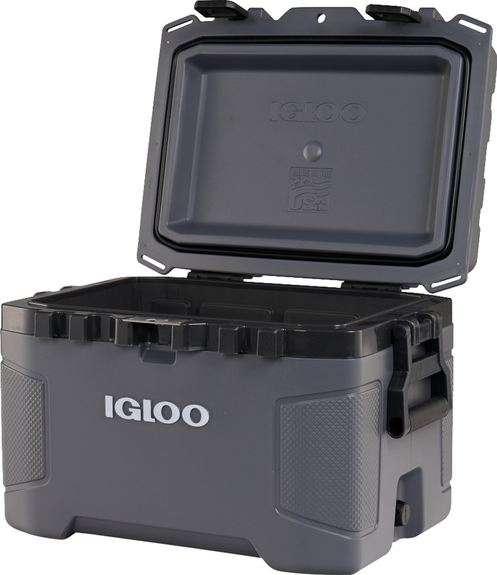Igloo Trailmate 50QT Carbonite Cooler inside