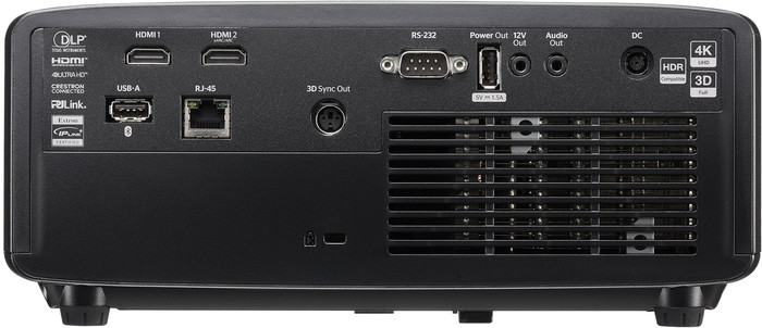 Optoma UHZ36STe rückseite