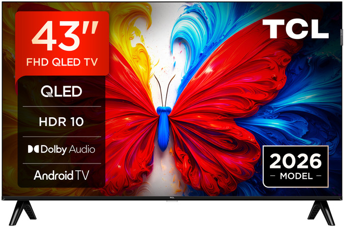 TCL 43 Zoll QLED S5L (2026) vorne