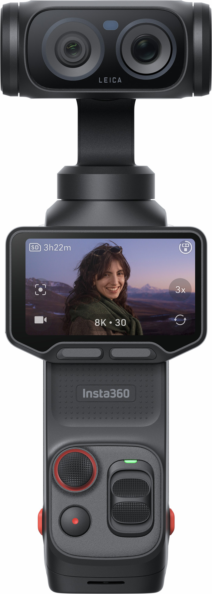 Insta360 Luna Ultra Creator Bundle Schwarz vorne