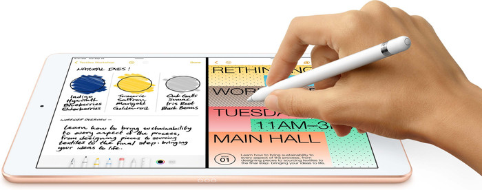 Refurbished iPad (2020) 32 GB Wi-Fi Space Grau (Wie neu) produkt in gebrauch