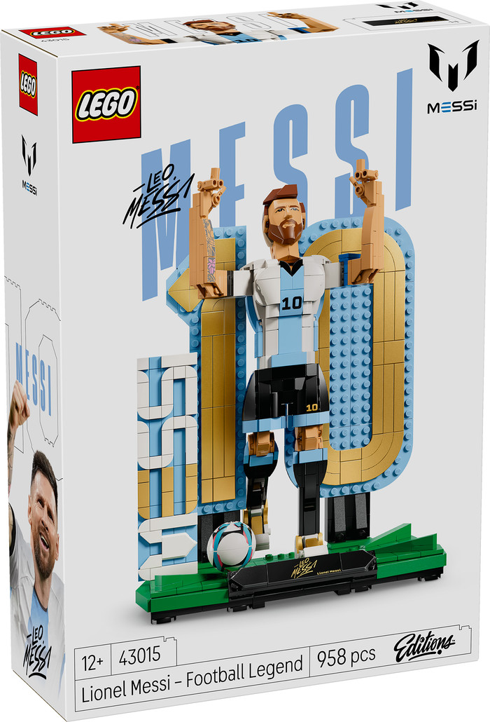 LEGO Editions Lionel Messi - Football Legend 43015 packaging