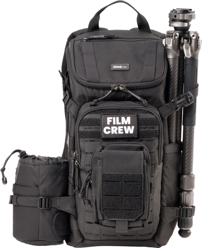 Think Tank DarkLight Reiserucksack 14L Schwarz vorne