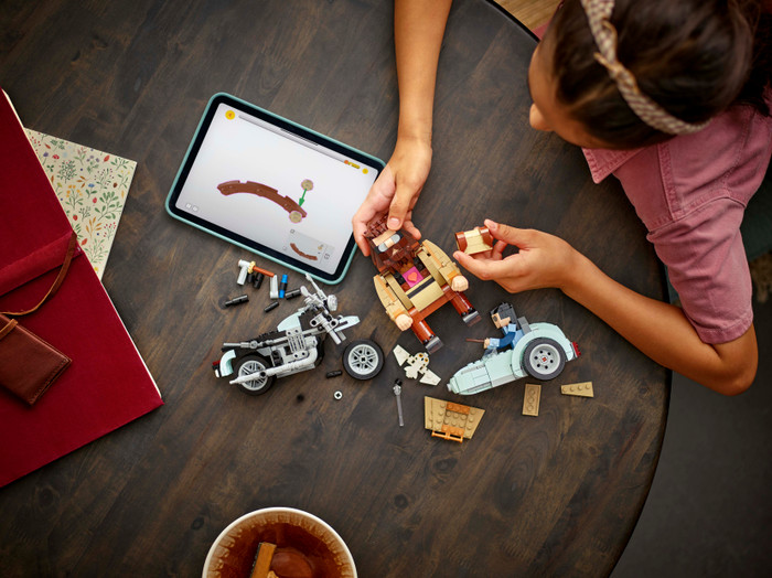 LEGO Harry Potter Hagrid & Harry's Motorcycle Ride 76443 product in use