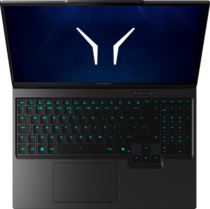ERAZER Beast 16 X15 Ultimate - 6000070 - 16" - AMD Ryzen 9 - 32GB RAM/1TB SSD - RTX 5090 oberseite