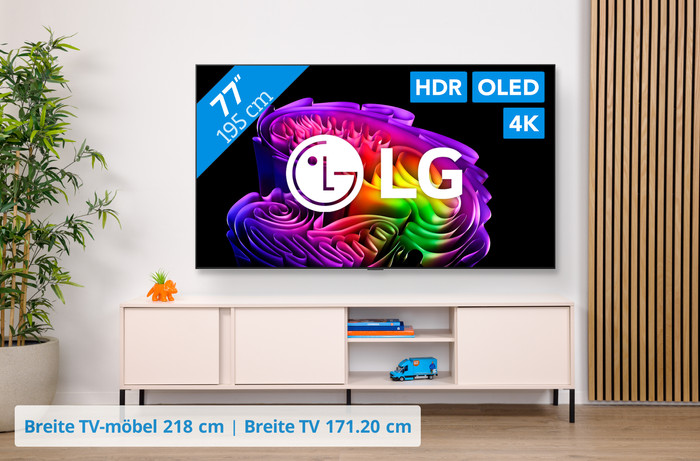 LG 77 Zoll OLED evo G6 4K (2026) visuelles Coolblue 1