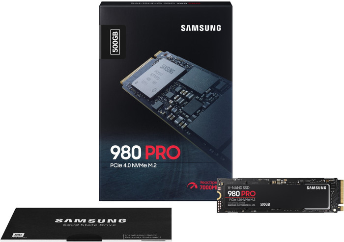 Samsung 980 Pro 500GB M.2 + Be quiet! MC1 M2 SSD cooler null