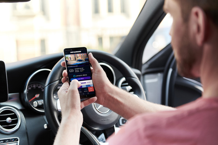 Nextbase 622 GW produkt in gebrauch