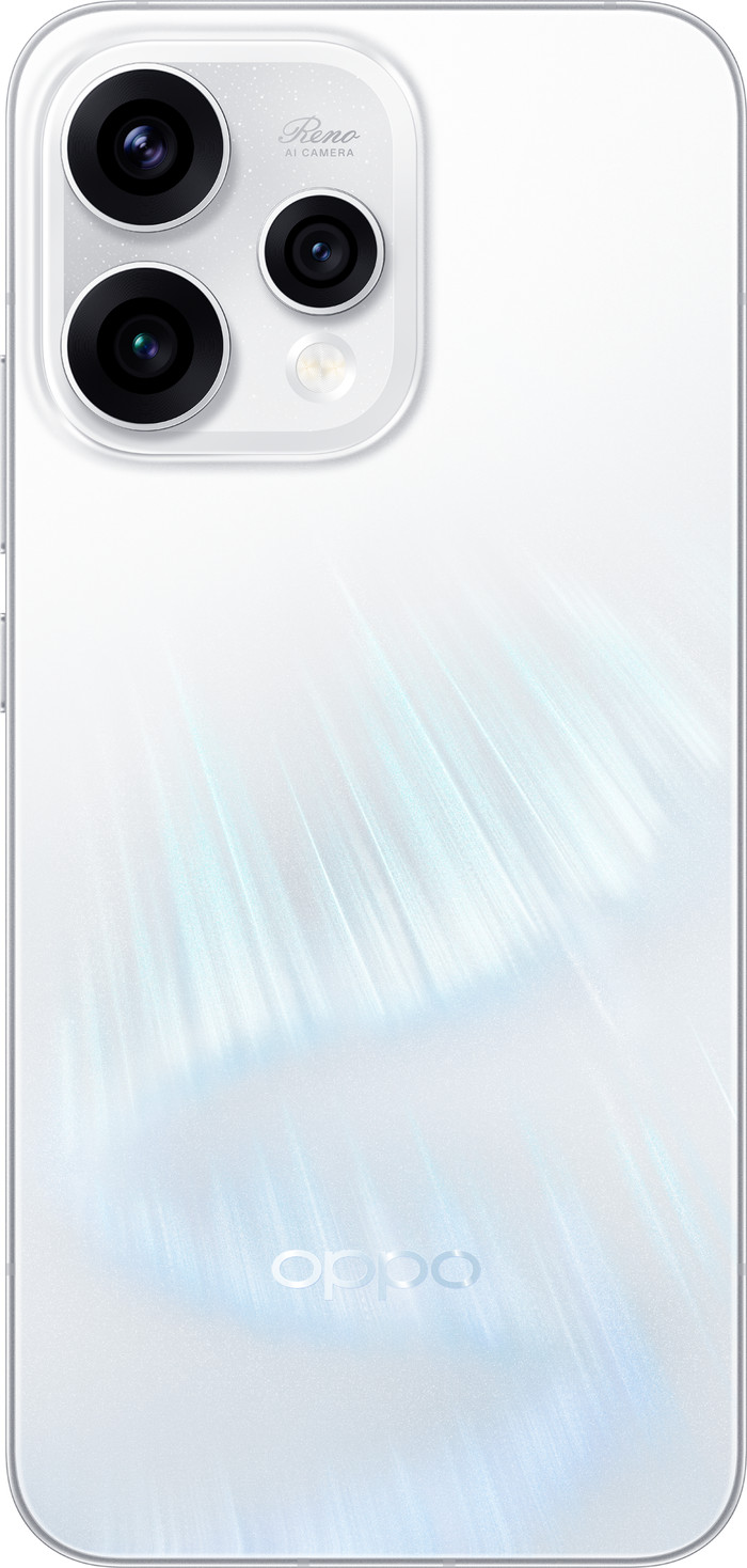 OPPO Reno15 512GB Weiß 5G rückseite