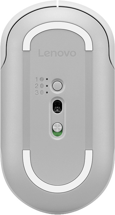 Lenovo 700 Multi-Device Kabellose Leise Maus Seashell unten